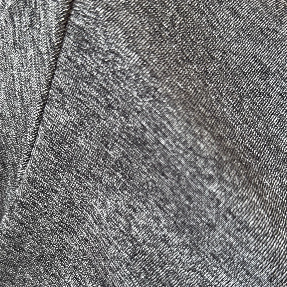 Elegant Black and Silver Shimmery Blouse Top - Picture 5 of 5